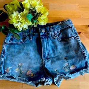 Levi Denim Detailed Short